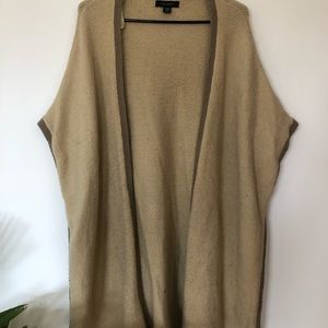 Tan Wrap Poncho